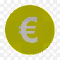 货币图标 欧元图标 创意产业
