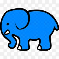 大象 印度大象 鼻子