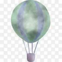 热气球 紫罗兰色 薰衣草色