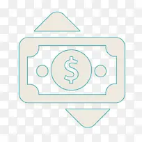 财务图标 银行图标 美元符号图标