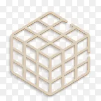 立方体图标 书呆子图标 博世