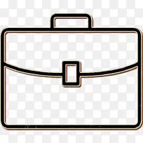 商务图标 公文包图标 行李箱图标