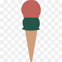 冰淇淋 角度 线
