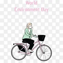 世界环境日 自行车 自行车轮子