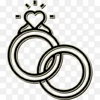 钻石图标 结婚戒指图标 结婚图标