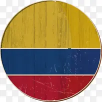 旗帜图标 哥伦比亚图标 圆圈