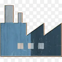 电厂图标 工厂图标 聚丙烯