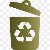 垃圾桶 回收符号 回收