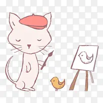 卡通猫 艺术 猫