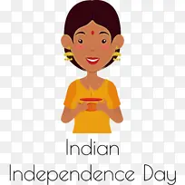 印度独立日 纱丽 蜡烛