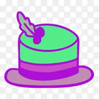 甜点 蛋糕 帽子