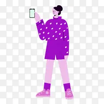 站立 短裤 女人