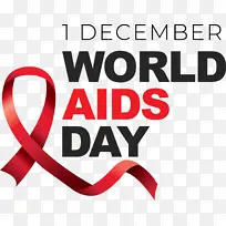 世界艾滋病日标志