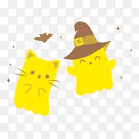 鬼怪万圣节 猫 猫一样