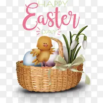 复活节彩蛋 复活节兔子 节日