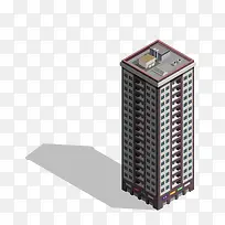 高楼建筑素材图案