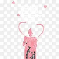 老师辛苦了蜡烛粉笔画