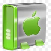 绿色MAC纯优雅的图标