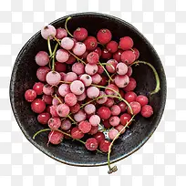 红色果盘水果樱桃