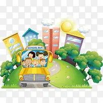 幼儿园上学去啦
