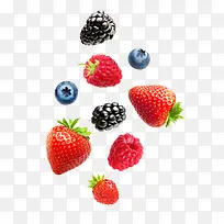 高清水果草莓蓝莓