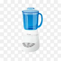 蓝色的榨汁机