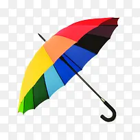 不同颜色雨伞