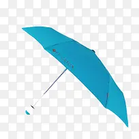 纯蓝色雨伞