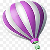 城市文明创建放飞的氢气球