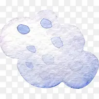 卡通手绘蓝色梦幻