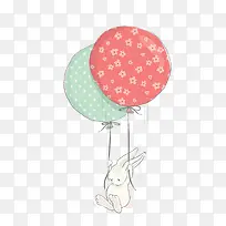 兔子和气球
