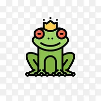 青蛙可爱童话图标