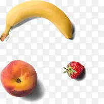 香蕉苹果和草莓
