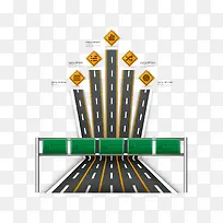 矢量公路装饰