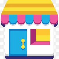 商店卡通图标UI设计