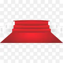 圆形阶梯舞台红毯