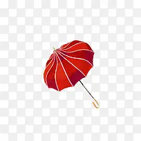 红色雨伞
