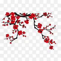 梅花优雅典雅的梅花