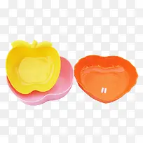 彩色形状家用水果盘