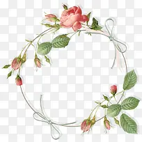 绿色春季花枝藤蔓