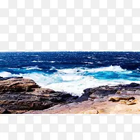 海边岩石摄影