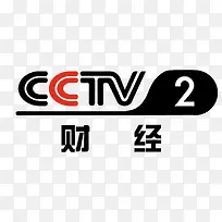 黑色财经央视频道logo