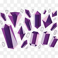 紫色砖石