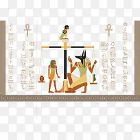 古老的埃及文明文字