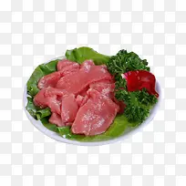 嫩牛肉 生菜 五星级 圆形餐盘