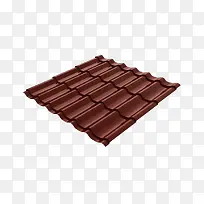 棕色方形瓦片屋顶