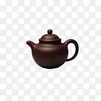 圆形的茶壶