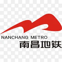 红色南昌地铁logo元素