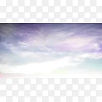 蓝紫色天空云层背景七夕情人节