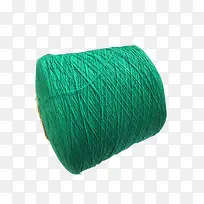 实物深绿色棉纱线